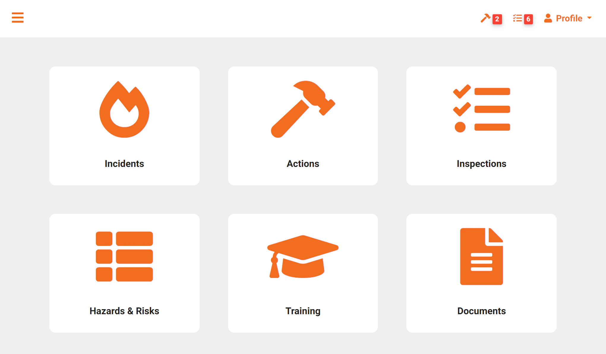 screenshot of Safety Space